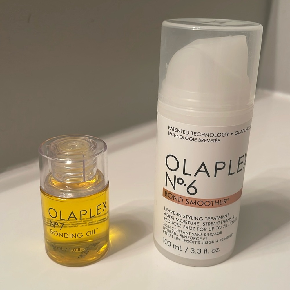 Olaplex bonding oil and N6